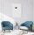 Lampe à suspendre minimaliste Blanc Noir E27 Ø11 cm rond