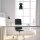 Suspension ronde noire métal Ø11 cm Minimaliste
