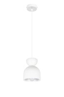 Suspension blanche m&eacute;tal E27 Minimaliste...