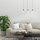 Longue lampe à suspendre Noir Bois Métal L:60 cm E27 3-flmg