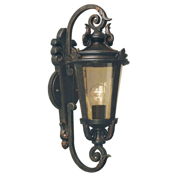 Lampe dextérieur Balcon Maison en bronze IP44 E27 Rustique