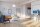 Suspension blanche bois métal Ø26 cm rond E27 confortable