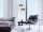 Lampe à suspendre noir blanc or métal 2flmg L:40 cm E27