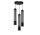 Suspension décorative métal GU10 Ø35 cm rond noir