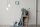 Suspension ronde Blanc Métal Bois 2flmg E27 Ø21 cm