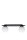 Lampe de plafonnier verre métal E27 2 flammes noir blanc