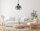 Lustre Vintage Noir E14 6 flammes Classique