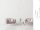 Lustre Vintage Blanc E14 5 flammes Classique