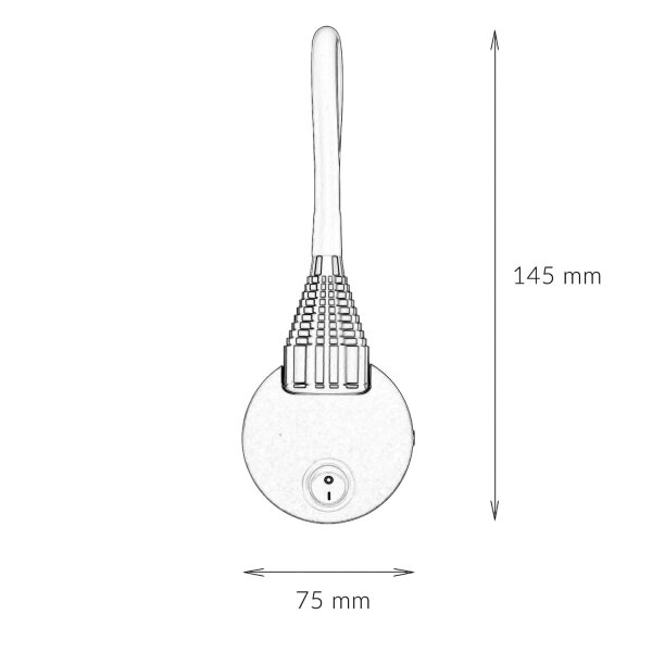 Applique LED Interrupteur 4400K Col de cygne flexible JAN