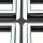 Plafonnier LED L : 25 cm Acier inoxydable en noir Chrome 4200 K