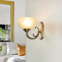 Applique murale allongée MARLENE Art nouveau