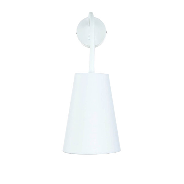 Applique murale ajustable Blanc Ø13cm avec interrupteur
