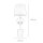 Applique murale pratique noire avec lampe de lecture GU10