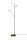 Lampadaire LED à intensité variable flexible 180 cm en laiton antique