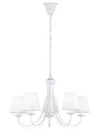 Lustre résidentiel tissu métal tissu E14...