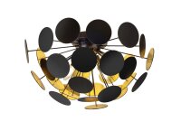 Lampe de plafonnier élégante métal...