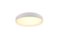 Lampe de plafonnier LED ronde Ø40 cm Blanc 24 W...