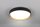 Plafonnier LED rond Ø40 cm noir or 24 W 2500 lm