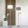 Lampadaire Tissu Métal hauteur 170 cm E27 E14 Nickel Blanc