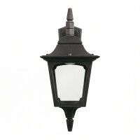 Applique murale noire Aluminium IP44 Rustique Maison