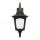 Applique murale noire Aluminium IP44 Rustique Maison