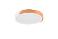 Blendarme Lampe de plafonnier LED bois rond Ø31,5...