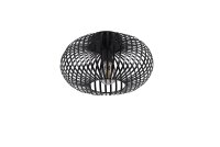 Plafonnier industriel métal noir E27 Ø30 cm...