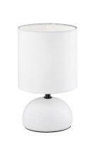 Lampe de table confortable Tissu Céramique E14 23...