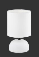 Lampe de table confortable Tissu Céramique E14 23...