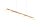 Suspension LED métal verre laiton 3 flammes 102 cm
