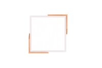 Lampe de plafonnier LED Bois 3000 K L:31,5 cm Blanc...