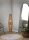 Lampadaire Papier Métal Noir Marron E27 103 cm