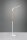 Lampadaire LED ajustable métal blanc 1400 lm