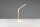 Lampe de table LED ajustable métal blanc 7 W