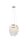 Lampe LED à suspendre avec télécommande à intensité variable Chrome Acrylique