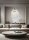 Lampe LED à suspendre avec télécommande à intensité variable Chrome Acrylique