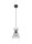 Suspension décorative noir or E27 Ø20 cm rond