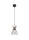 Suspension décorative noir or E27 Ø20 cm rond