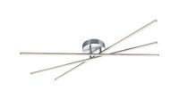 Lampe de plafonnier LED stylé métal L:100...
