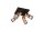 Spot de plafond flexible métal bois L:22 cm E14 4-flmg