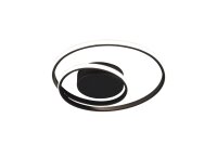 Lampe de plafonnier LED Métal noir 2500 lm L:39 cm...