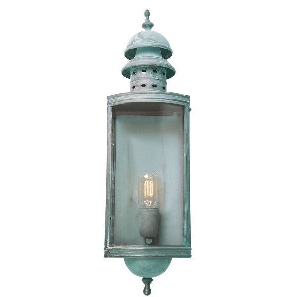 Lampe murale extérieure Vert antique Vintage Laiton véritable