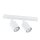 Projecteur de plafond blanc 116 cm de long métal GU10 6-flamme