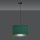 Suspension Vert Or Noir Ø 35 cm rond E27 Tissu Métal