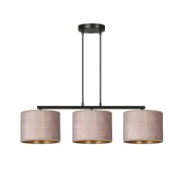 Lampe &agrave; suspendre m&eacute;tal tissu L : 72 cm...