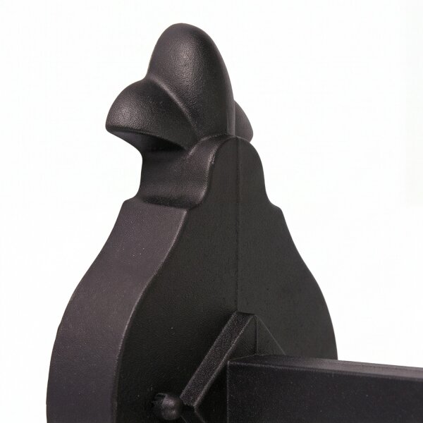 Applique extérieure ASHFORD Noir Aluminium Verre IP43