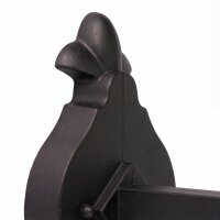 Applique extérieure ASHFORD Noir Aluminium Verre IP43
