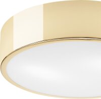 Lampe de plafonnier ronde en verre E27 Ø26 cm...