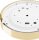 Lampe de plafonnier ronde en verre E27 Ø26 cm à faible éblouissement en or