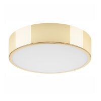Lampe de plafonnier Blendarme verre 2-flmg en or E27...
